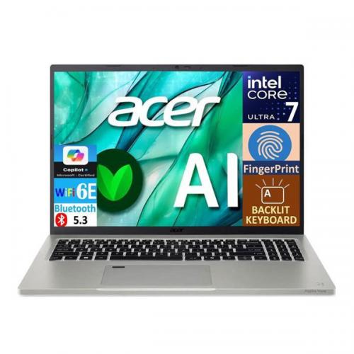 Acer Aspire Vero 16 Intel Core Ultra 7 16 inch 32GB RAM AI Laptop price in hyderabad, telangana, nellore, vizag, bangalore