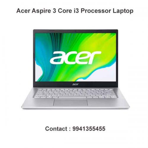 Acer Aspire 3 Core i3 Processor Laptop price in hyderabad, telangana