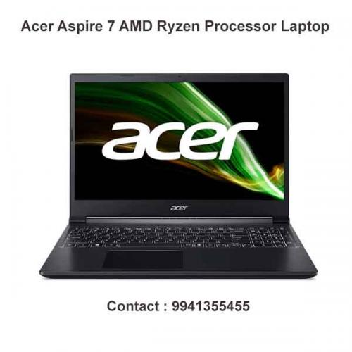 Acer Aspire 7 AMD Ryzen Processor Laptop price in hyderabad, telangana