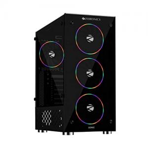 Zebronics Zeb Sonic Gaming Chassis Cabinet price in hyderabad, telangana